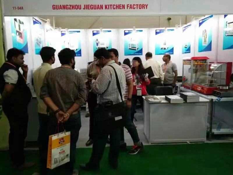 Jieguan booth at India AAHAR 2017