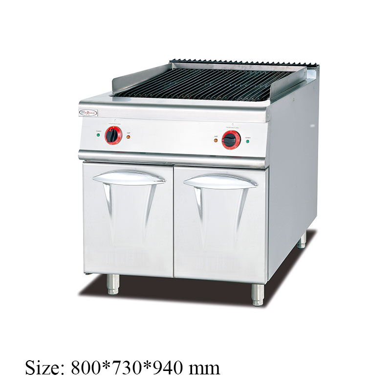EB-789 Electric Lava Rock Grill with Cabinet commercial kitchen equipment