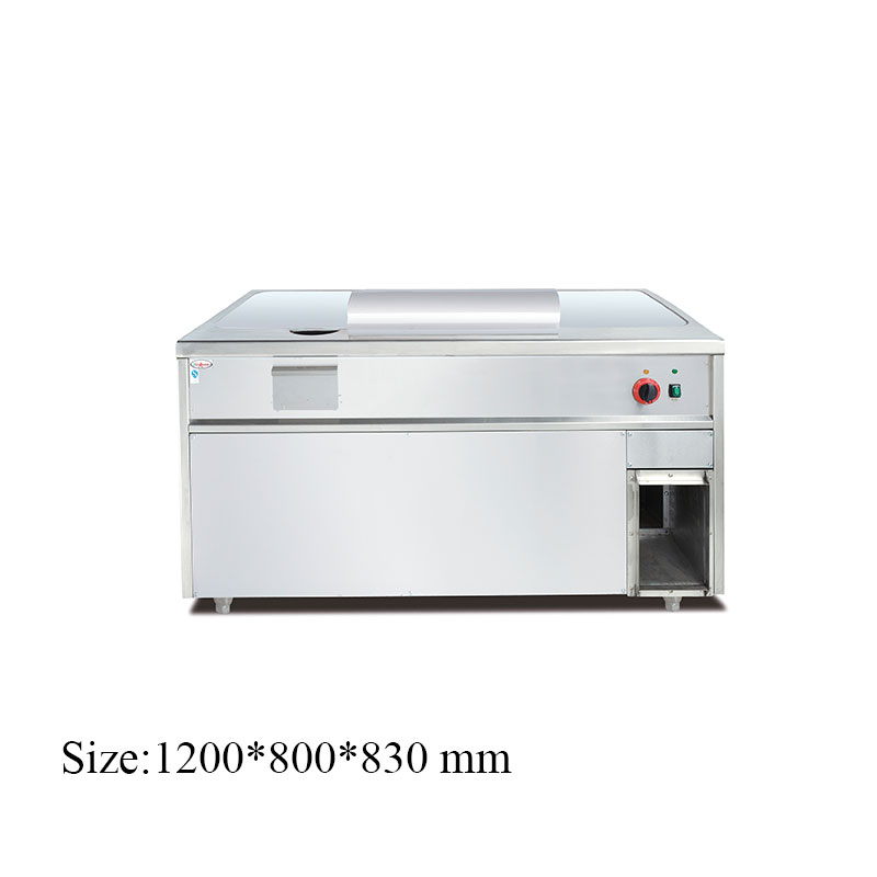 EG-68A Electric Teppanyaki (with exhaust) 1. with exhaust ventilation commercial kitchen equipment