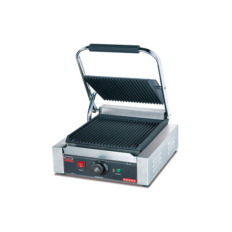 EG-812 Electric Stainless Steel Panini Grill commercial kitchen equipment