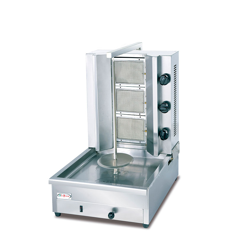 GB-800 Gas Kebab Machine(3 burners) commercial kitchen equipment