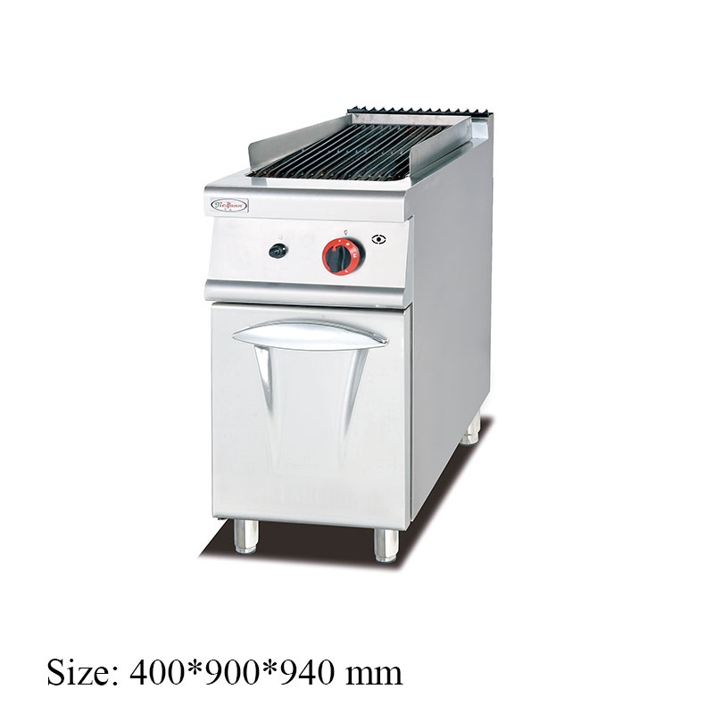 GB-979 Gas Lava Rock Grill with Cabinet commercial kitchen equipment