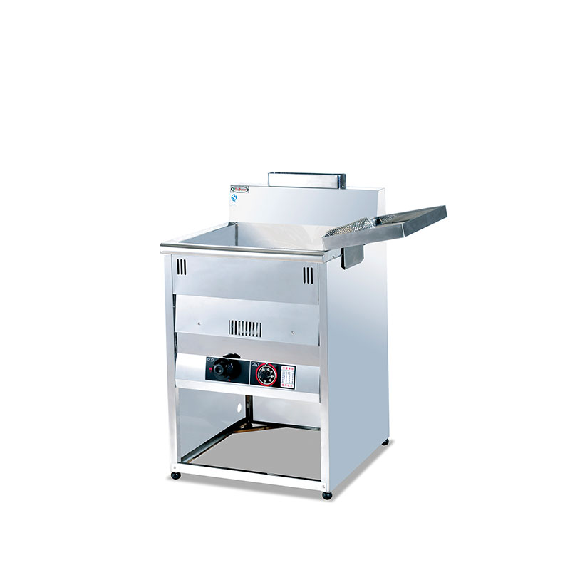 GF-5G Gas Fryer with temperature controller(Freestanding) commercial kitchen equipment
