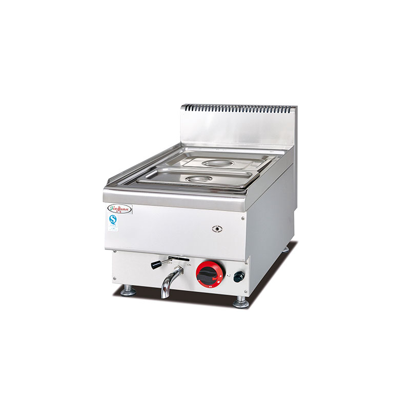 GH-544 Counter top gas bain marie with 2pcs 1/2 pan commercial kitchen equipment