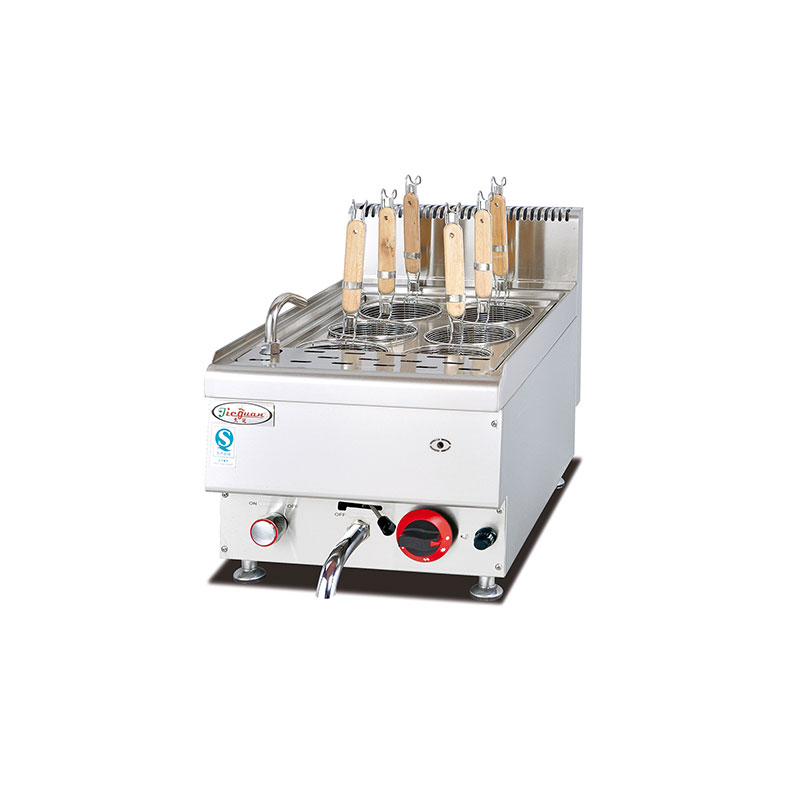 GH-548 Counter top gas pasta cooker 6-basket commercial kitchen equipment