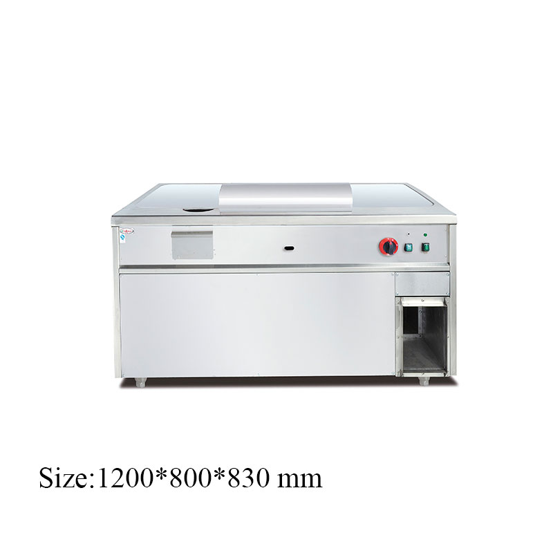 GH-68A Gas Teppanyaki 1. with exhaust ventilation commercial kitchen equipment