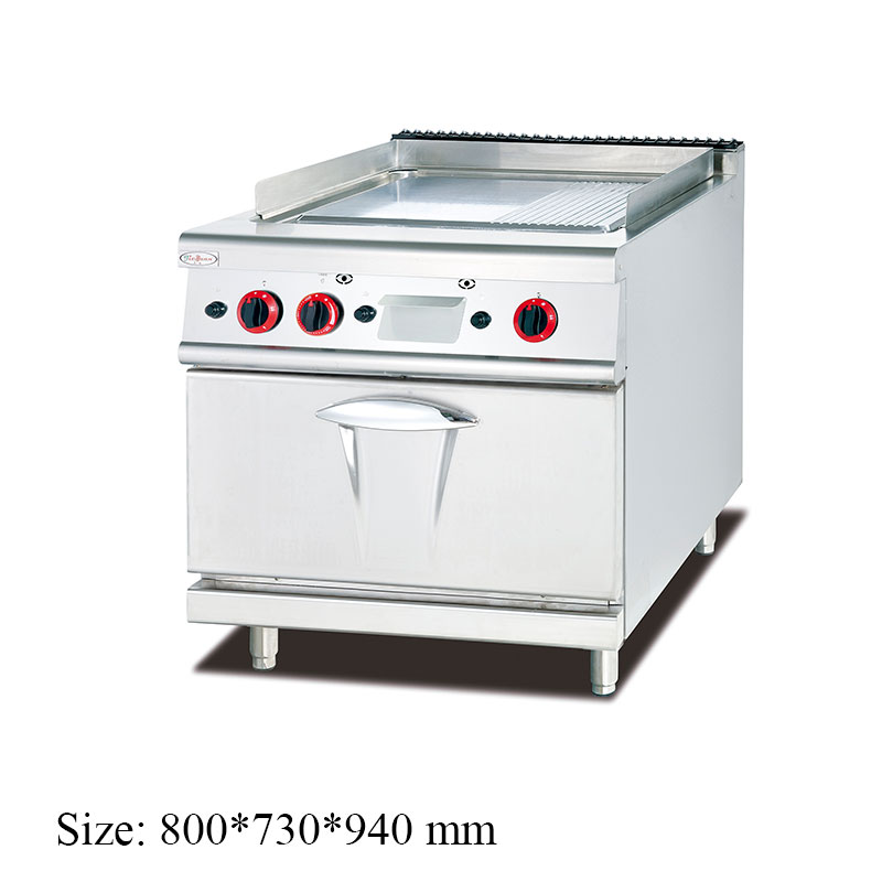GH-786A Gas griddle with oven (flat plate) commercial kitchen equipment