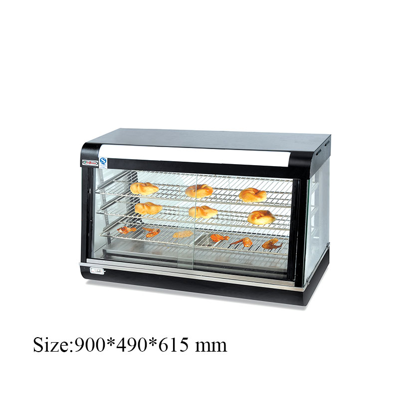 R60-1 Curved Glass Warming Showcase commercial kitchen equipment